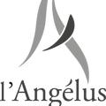 logo antibes restaurant angelus monochrome
